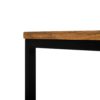 Bijzettafel van ijzer en hout 38 (2 stuks per doos) - Afbeelding 3