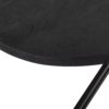 Yana Elipse Eettafel Zwart 220 - Afbeelding 3
