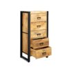 Britt 5 drawer cabinet - Afbeelding 3