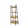 Houten ijzeren kast met 2 lades - Afbeelding 4