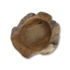 Fruitschaal large (Behandeld met Bijenwas) - ø38-45x15 - Naturel - Teak - Afbeelding 4