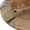 Fruitschaal large (Behandeld met Bijenwas) - ø38-45x15 - Naturel - Teak - Afbeelding 5