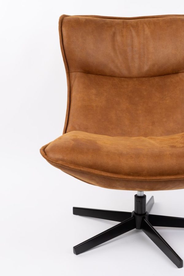 John Fauteuil Cognac - Image 6