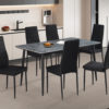 Tafel 'Kenzo' 140 cm Rechthoekig Steen Grijs (2c)