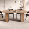 Tafel 'Lagos' 200 cm Ovaal Decor Oude eik  (2c)
