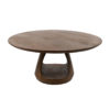 Bremen salontafel Ø90, H40, Brown Walnut - Afbeelding 2