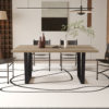 Tafel 'Armin' 180 cm Decor Mango (2c) - Afbeelding 2