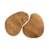 Erfurt salontafel organisch, set van 2, Smooth Natural - Afbeelding 2