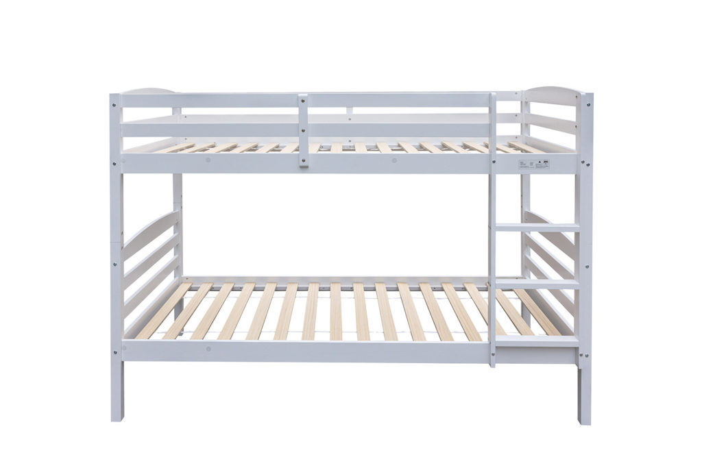 Stapelbed 'Roy' 90x200 Splitsbaar Wit (2c) - Afbeelding 2