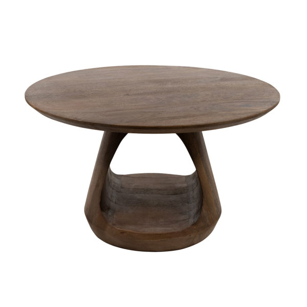 Bremen salontafel Ø70, H38, Brown Walnut - Image 2