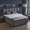Opbergboxspring Birdybedd Antraciet 160x200 - Afbeelding 2