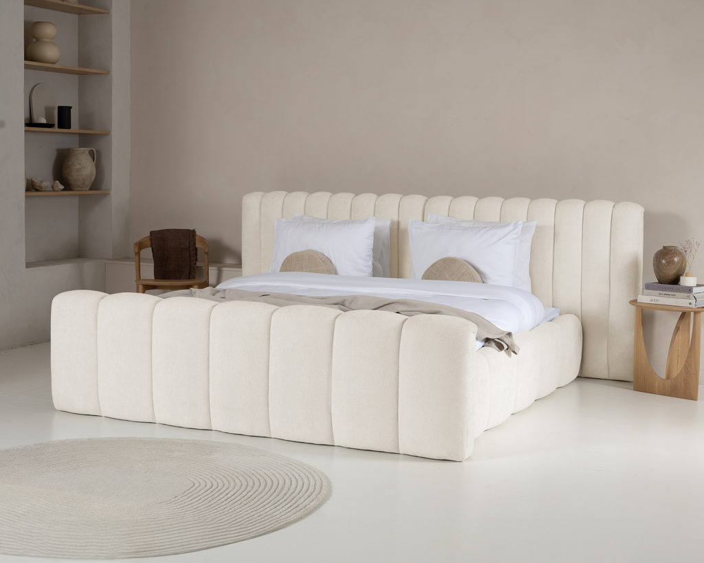 Designbed Adore Chique 180x200 Beige - Zonder Matras - Afbeelding 2