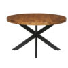 Tafel 'Maria' 130 cm Rond Mango hout (2c) - Afbeelding 2