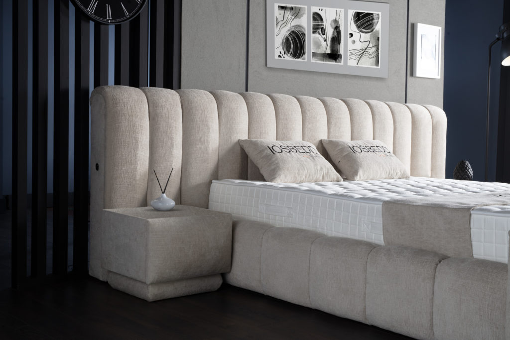 Opbergboxspring Iosbedd Beige 180x200 - Afbeelding 2