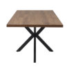 Uitschuifbare tafel 'Kos' 160-200 cm Donkerbruin (2c) - Afbeelding 11