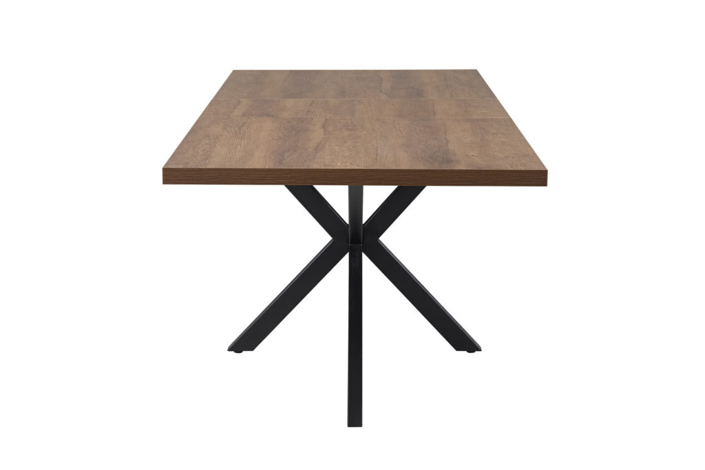 Uitschuifbare tafel 'Kos' 160-200 cm Donkerbruin (2c) - Afbeelding 11