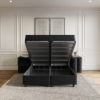 Opbergboxspring Blackpearl Antraciet 140x200 - Afbeelding 5