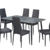 Tafel 'Kenzo' 140 cm Rechthoekig Steen Grijs (2c) - Afbeelding 13