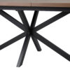 Uitschuifbare tafel 'Kos' 160-200 cm Donkerbruin (2c) - Afbeelding 13
