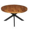 Tafel 'Maria' 130 cm Rond Mango hout (2c) - Afbeelding 3