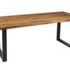 PROMO - Tafel 'Nicola' 200 cm Rechthoekig Mango hout (2c) - Afbeelding 3
