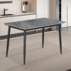 Tafel 'Kenzo' 140 cm Rechthoekig Steen Grijs (2c) - Afbeelding 3