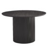 Tafel 'Lagos' 120 cm Rond Decor Donkerbruin  (2c) - Afbeelding 3