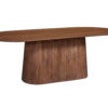 Tafel 'Miguel' 230 cm Ovaal Mango hout Lichtbruin (2c) - Afbeelding 3