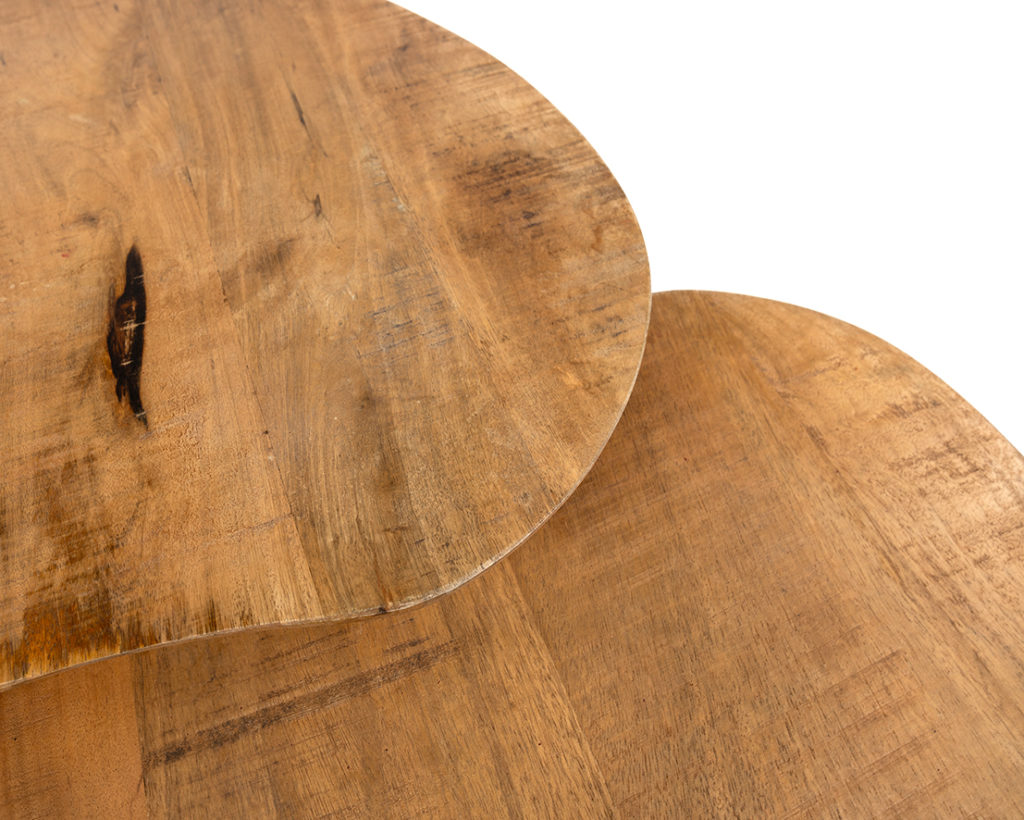 Erfurt salontafel organisch, set van 2, Smooth Natural - Afbeelding 3