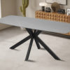 Tafel 'Apollo' 180 cm Deens Ovaal Steen Grijs (2c) - Afbeelding 3
