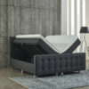 Opbergboxspring Shurgard Antraciet 180x200 - Met voetbord - Afbeelding 3
