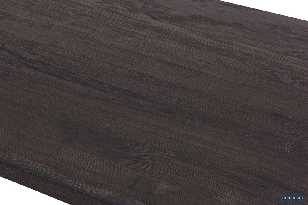 PROMO - Tafel 'Alexander' 200 cm Decor Donkerbruin (2c) - Afbeelding 4