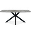 Tafel 'Apollo' 180 cm Deens Ovaal Glanzend Steen Italian Grijs (2c) - Afbeelding 4