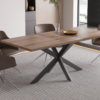 Uitschuifbare tafel 'Kos' 160-200 cm Donkerbruin (2c) - Afbeelding 4