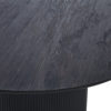 Tafel 'Lagos' 120 cm Rond Decor Donkerbruin  (2c) - Afbeelding 4