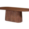 Tafel 'Miguel' 230 cm Ovaal Mango hout Lichtbruin (2c) - Afbeelding 4