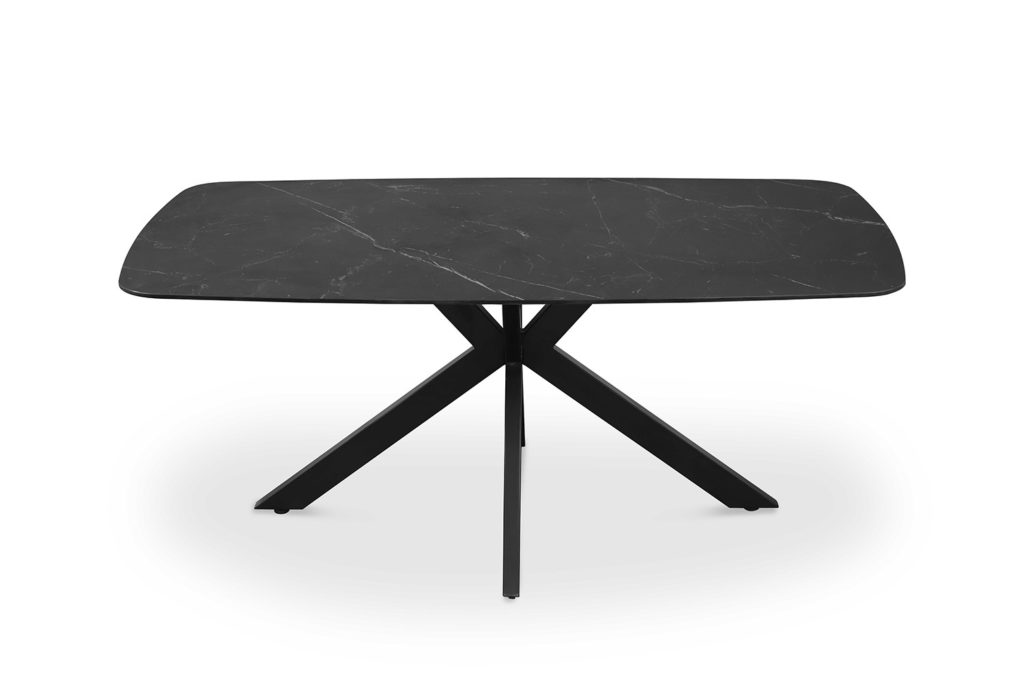 Tafel 'Apollo' 180 cm Deens Ovaal Steen Zwart (2c) - Afbeelding 4