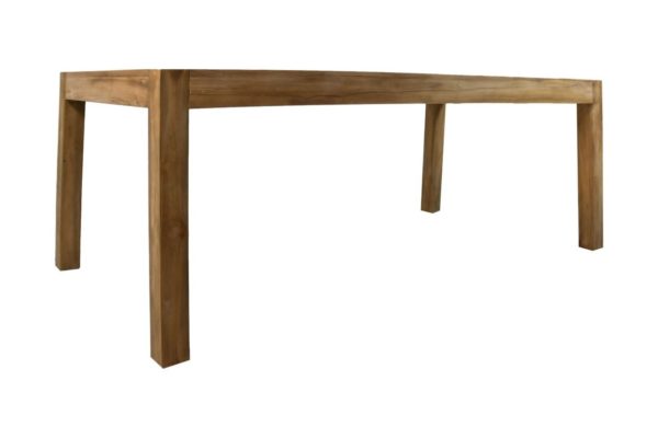 Tuintafel Aruba - 200x100x76 - Naturel - Teak - Afbeelding 4