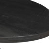 Tafel 'Alexa' 200 cm Ovaal Mango hout zwart (2c) - Afbeelding 4