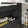 Opbergboxspring Shurgard Antraciet 180x200 - Afbeelding 4