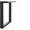 PROMO - Tafel 'Alexander' 200 cm Decor Donkerbruin (2c) - Afbeelding 5