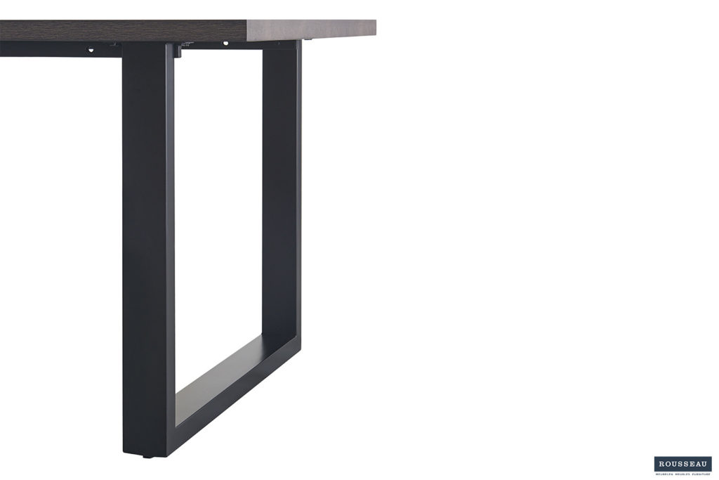 PROMO - Tafel 'Alexander' 200 cm Decor Donkerbruin (2c) - Afbeelding 5