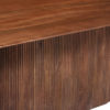 Tafel 'Miguel' 230 cm Ovaal Mango hout Lichtbruin (2c) - Afbeelding 5