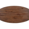 Tafel 'Tommy' 220x100 cm Ovaal Spider-Poot Mango hout Bruin (2c) - Afbeelding 5