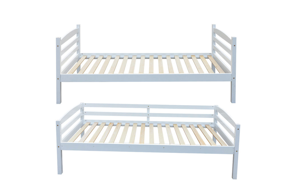 Stapelbed 'Roy' 90x200 Splitsbaar Wit (2c) - Afbeelding 5