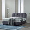 Opbergboxspring Rondo Velvet Antraciet 180x200 - Afbeelding 5