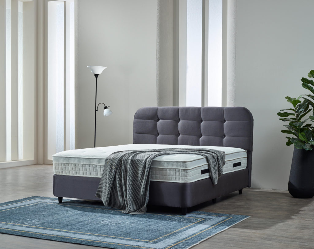 Opbergboxspring Rondo Velvet Antraciet 180x200 - Afbeelding 5