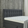 Opbergboxspring Shurgard Antraciet 180x200 - Met voetbord - Afbeelding 5