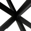 Tafel 'Maria' 130 cm Rond Mango hout (2c) - Afbeelding 5