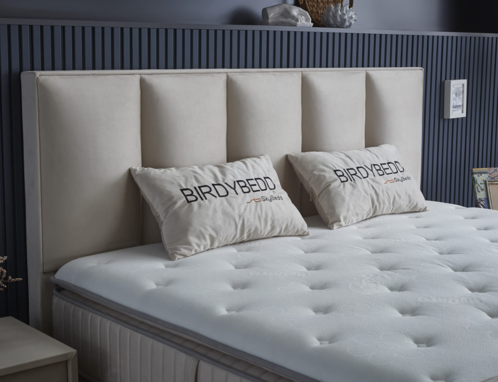 Opbergboxspring Birdybedd Beige 180x200 - Afbeelding 5